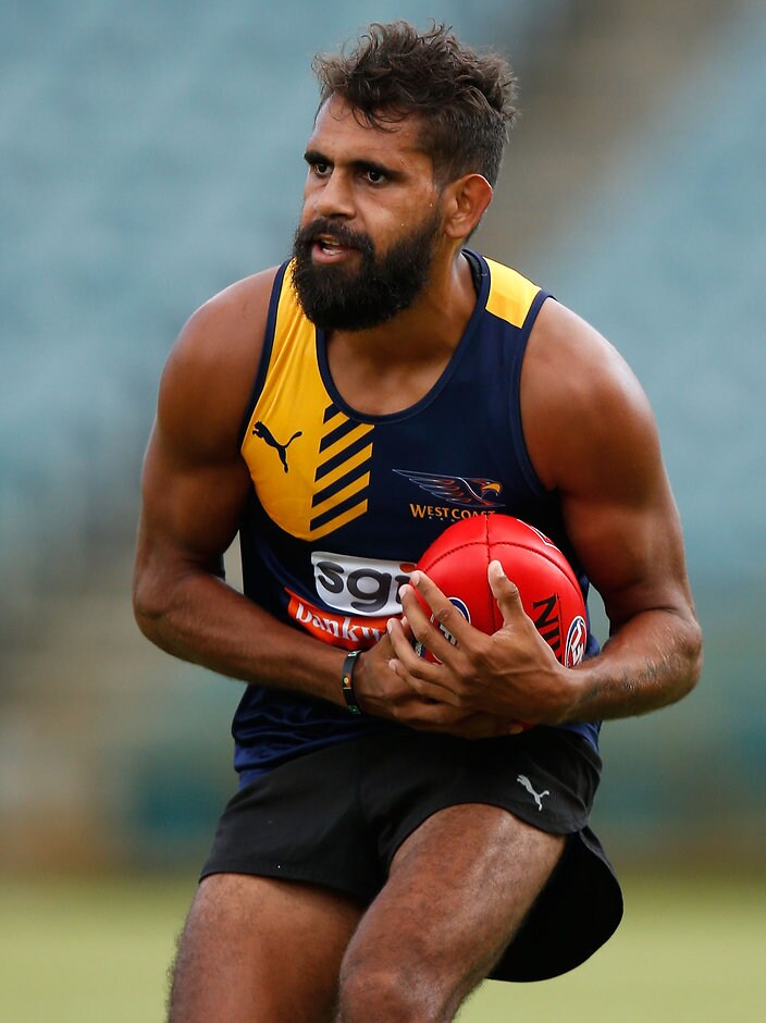 AFL 2016 Training - West Coast Eagles 200116 Lewis Jetta will be an important addition for the Eagles - ${keywords}
